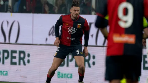 Genoa e tot mai aproape de promovarea în Serie A! Radu Drăgușin a înscris în duelul cu Perugia