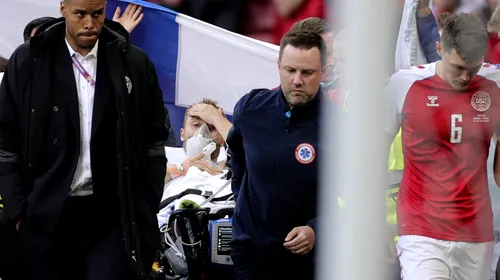 Danezii, noi detalii despre starea de sănătate a lui Christian Eriksen. „Va fi în continuare internat!” Comunicatul oficial