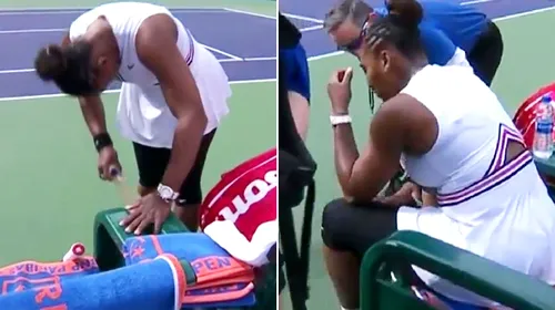 „Nu pot să respir!” Serena Williams, o nouă sperietură majoră | VIDEO