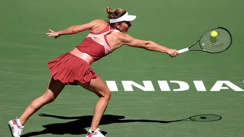 La ce oră joacă Simona Halep meciul cu Cori Gauff din turul trei la Indian Wells. Duelul Sorana Cîrstea - Anna Kalinskaya, programat mai devreme