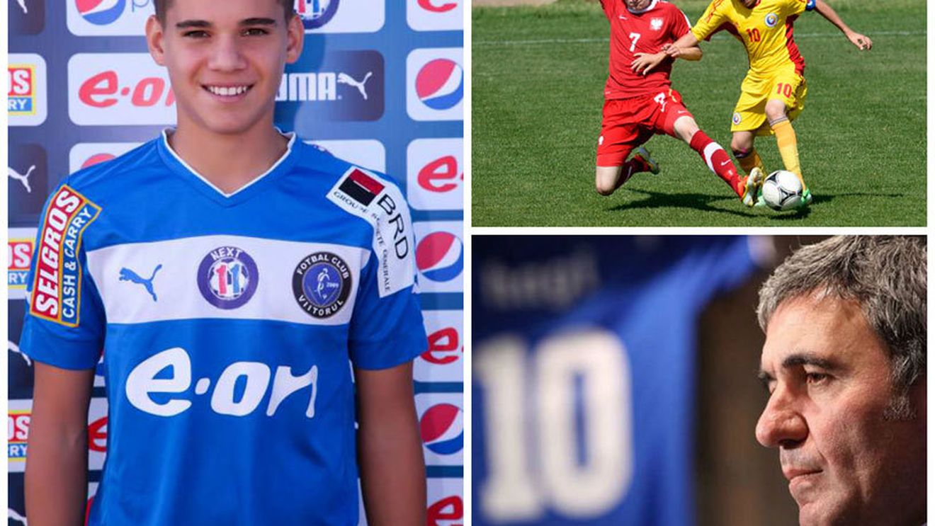 Ce șansă pentru Ianis Hagi, la 16 ani. Italienii anunță că Inter e interesată de fiul "Regelui"