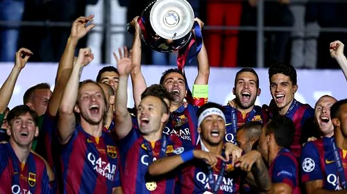 Finala Ligii Campionilor | Juventus – Barcelona 1-3. Catalanii cuceresc Europa pentru a cincea oară! Triplă istorică pentru echipa lui Luis Enrique în 2015