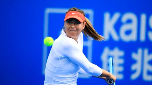 Șarapova, OUT de la Shenzhen. Cu cine se va lupta Monica Niculescu în semifinale, dacă va trece de Wang