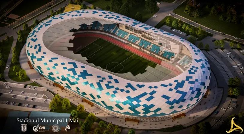Guvernul a aprobat hotărârea privind construirea unui nou stadion la Slatina! Complexul Sportiv ”1 Mai”, ultramodern