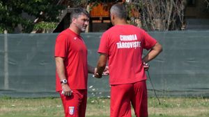 Probleme de lot pentru Mihalcea înainte de FCSB – Chindia. Târgoviștenii, cu vești bune primite de la CJ Dâmbovița, s-au antrenat cu o echipă de Liga 3 pentru meciul de pe Arena Națională