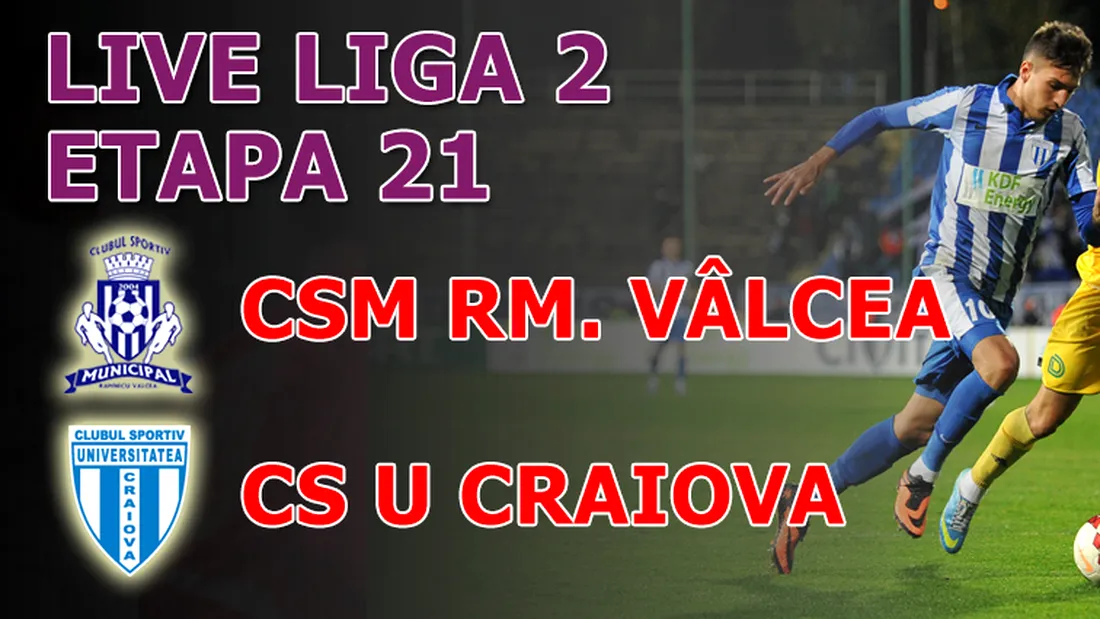 CSM Râmnicu Vâlcea - CS U Craiova 0-1:** Victorie 