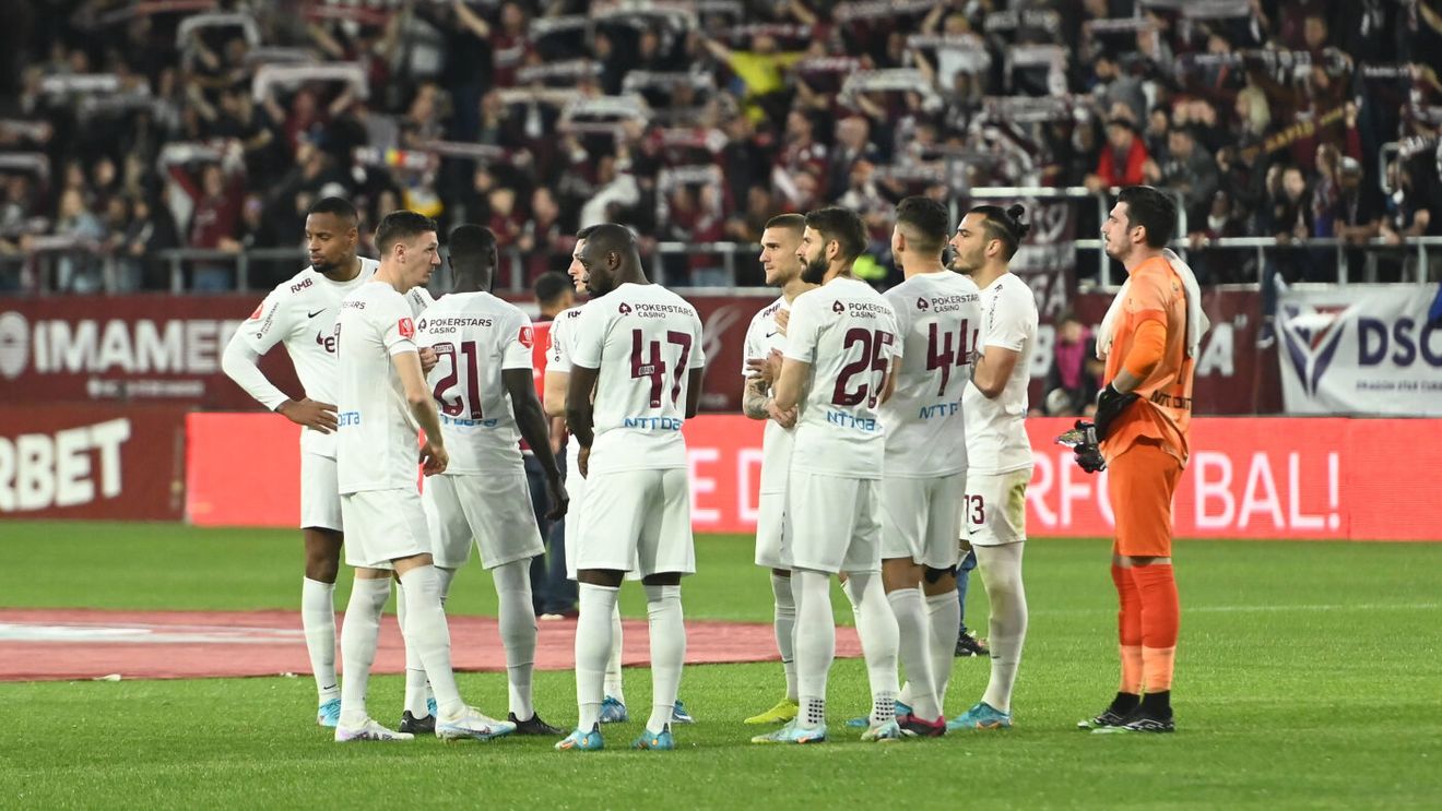 Adio, titlu? Situație critică pentru CFR Cluj după înfrângerea cu Rapid. „E final de ciclu! Poate au trecut anii și peste Dan Petrescu!”