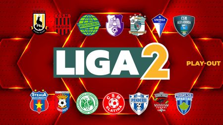 Steaua începe cu un meci la Târgu Jiu, Ceahlăul debutează acasă, iar CFC Argeș stă. A fost stabilit programul play-out-ului din Liga 2