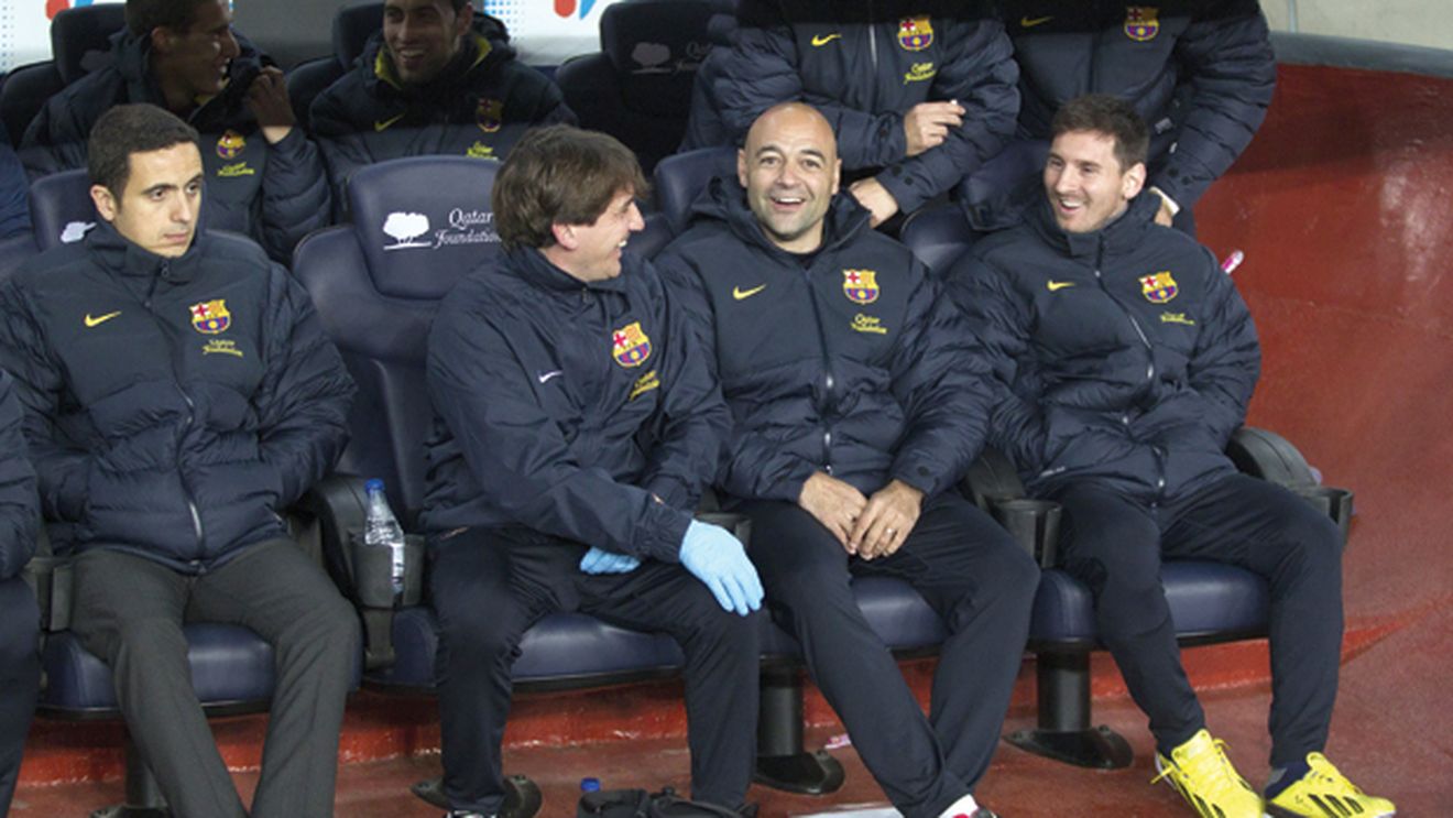 Messi pe bancă: **o raritate