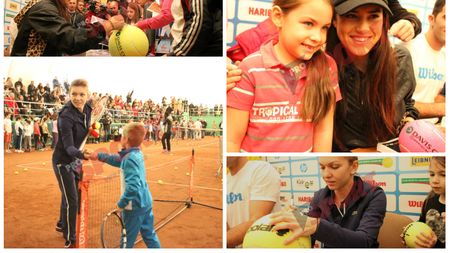 VIDEO & FOTO Față în față cu Fetele de Aur ale României! Halep și Cîrstea: "Banii nu sunt importanți. Tenisul e pe primul plan!"