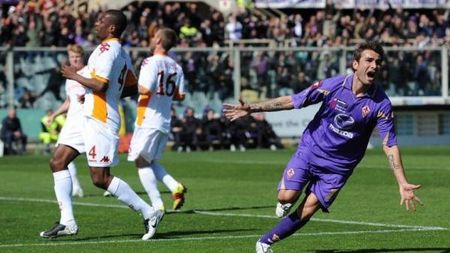 În "vână" pentru Bosnia** Mutu: gol și assist! Fiorentina - Roma 2-2
