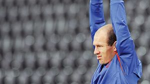 Robben revine cu România