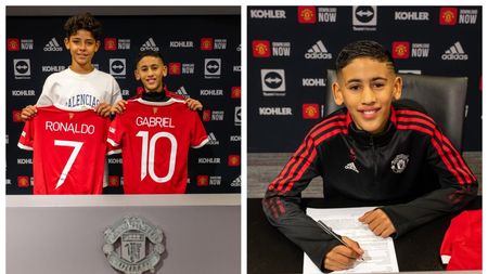 Noul fenomen de la Manchester United: la 14 ani, JJ Gabriel a debutat la U18 şi a marcat două goluri cu Leeds