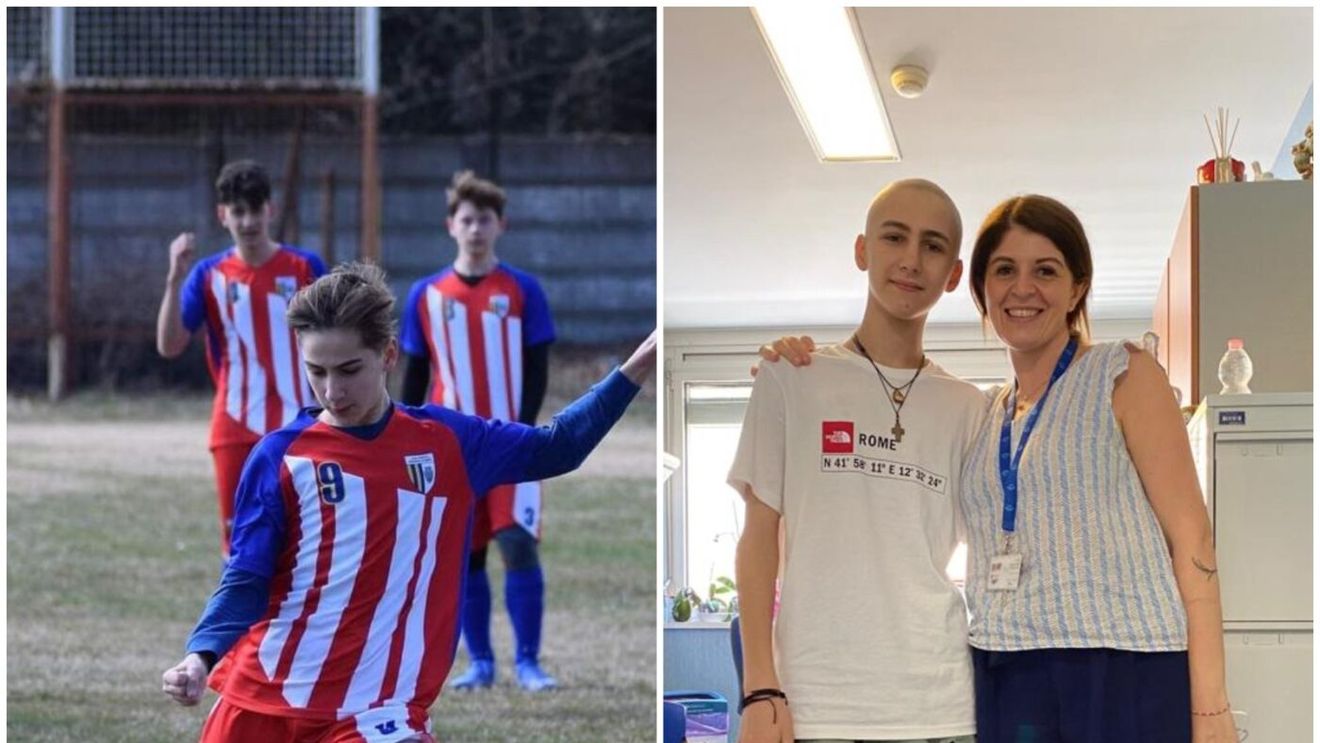 Lacrimi de fotbaliști. Surpriza tricolorilor și jucătorilor din Superliga pentru Matei Caravia, juniorul care a împlinit 16 ani la tratament oncologic în Italia crezând că nimeni nu-i va spune "la mulți ani" | VIDEO REPORTAJ EXCLUSIV