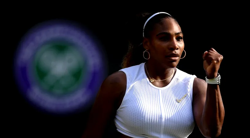 Cu cât se vinde la licitație o rachetă folosită de Serena Williams la Wimbledon