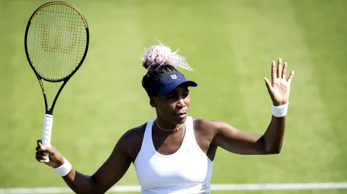 Dezastru pentru Venus Williams la revenirea pe teren! S-a făcut de râs cu o puștoaică de 17 ani