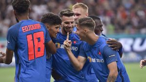 Gigi Becali își freacă mâinile de bucurie! Jucătorul de la FCSB care a impresionat cu West Ham. „E peste toți, e ce trebuie să fie!”