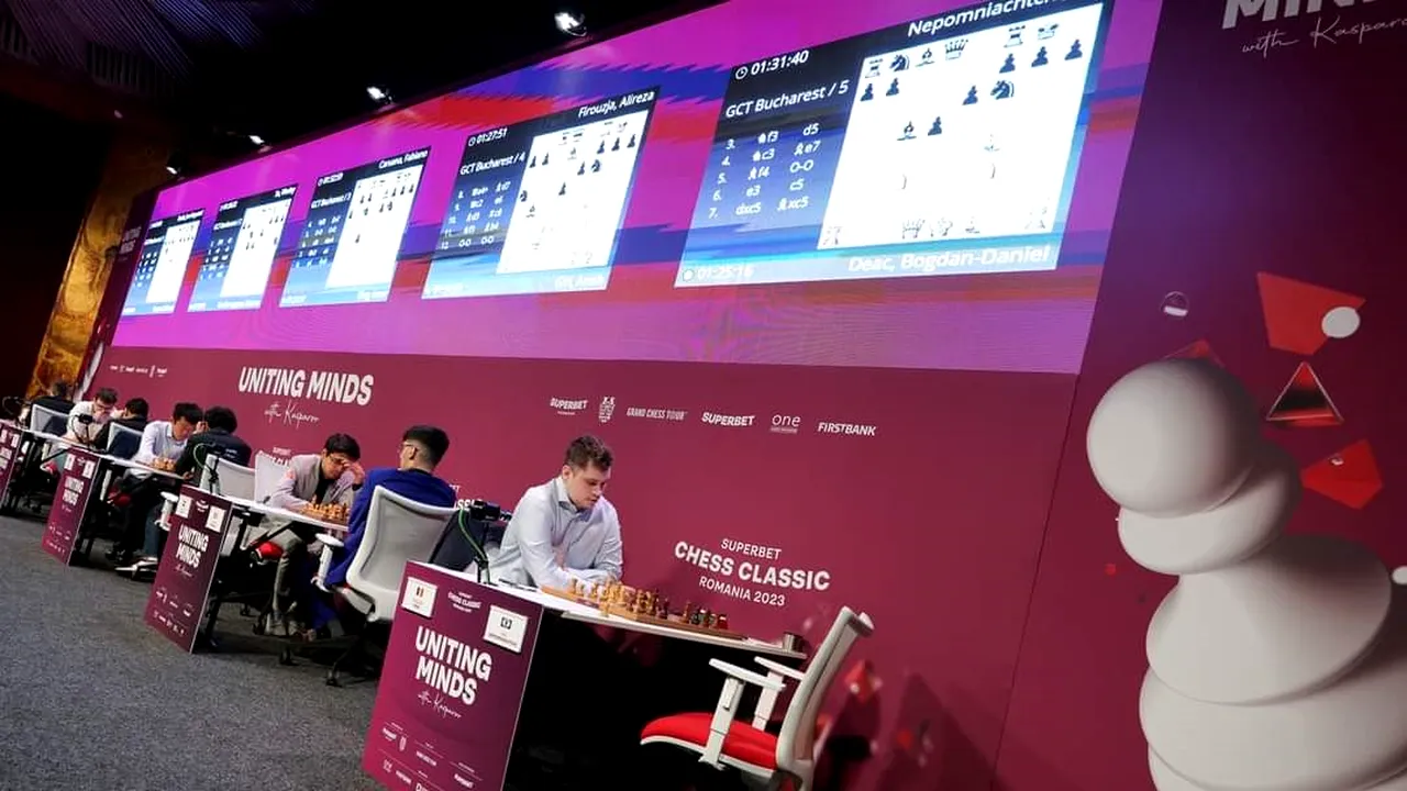 Ne pregătim de un meci de șah de cinci stele la Grand Chess Tour 2023 – Superbet Chess Classic România: Ian Nepomniachtchi - Ding Liren! Cine va face prima mutare