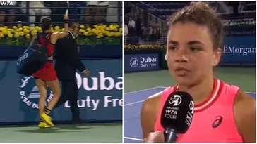 Jasmine Paolini nu și-a putut controla limbajul după ce a eliminat-o pe Sorana Cîrstea în semifinale la Dubai: „Nu ești sănătoasă cu capul!” VIDEO