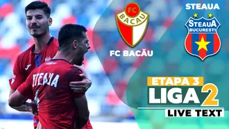 FC Bacău a dat de pământ cu Steaua și o lasă fără punct în bezna subsolului Ligii 2, alături de juniorii de la CS Dinamo. Galeria ”militarilor” a plecat de la meci după al treilea gol încasat