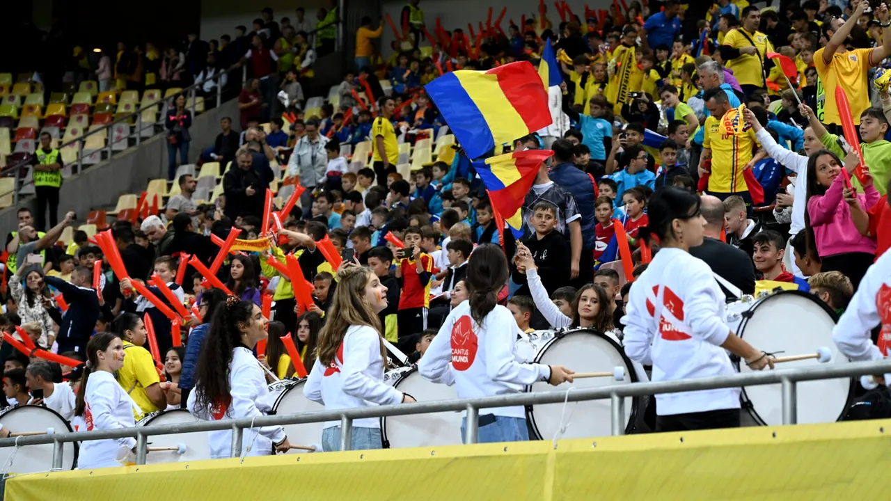 Gestul superb făcut de jucătorii României pentru copiii care i-au susținut din peluză la succesul cu Andorra! Ce au făcut „tricolorii” imediat după fluierul de final | VIDEO