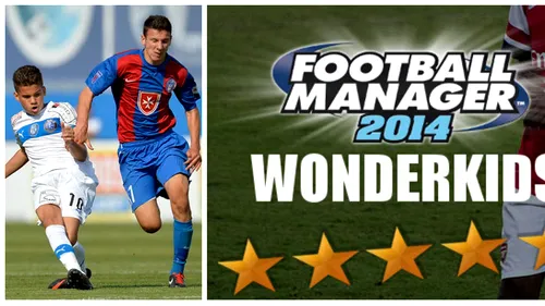 Surpriză uriașă în Football Manager 2014! Doi puști români, propuși pentru 