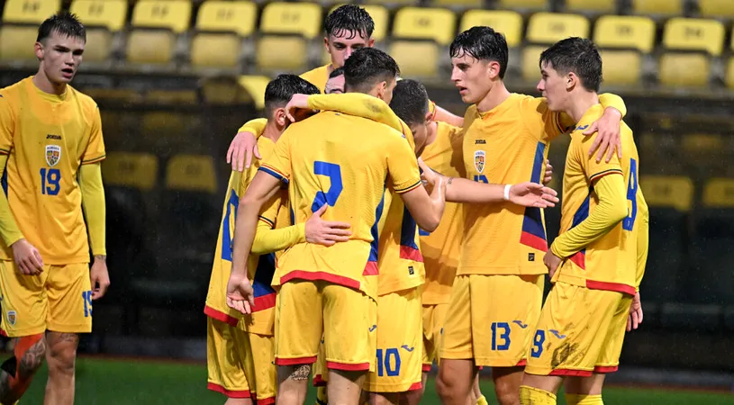 România U19 merge la Turul de Elită pentru EURO! Cinci jucători din Liga 2, pe teren în meciul decisiv cu Islanda U19
