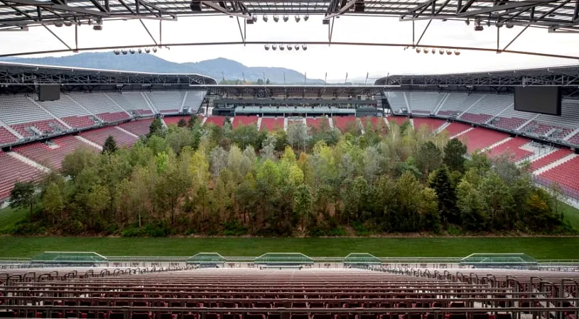 Fabulos! Un stadion de la EURO 2008 a fost transformat într-o pădure | GALERIE FOTO