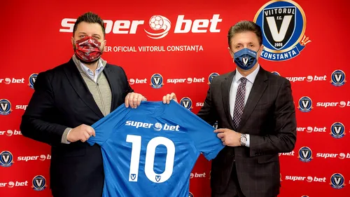 Gică Hagi, lovitură de senzație! Superbet, noul partener al FC Viitorul FOTO