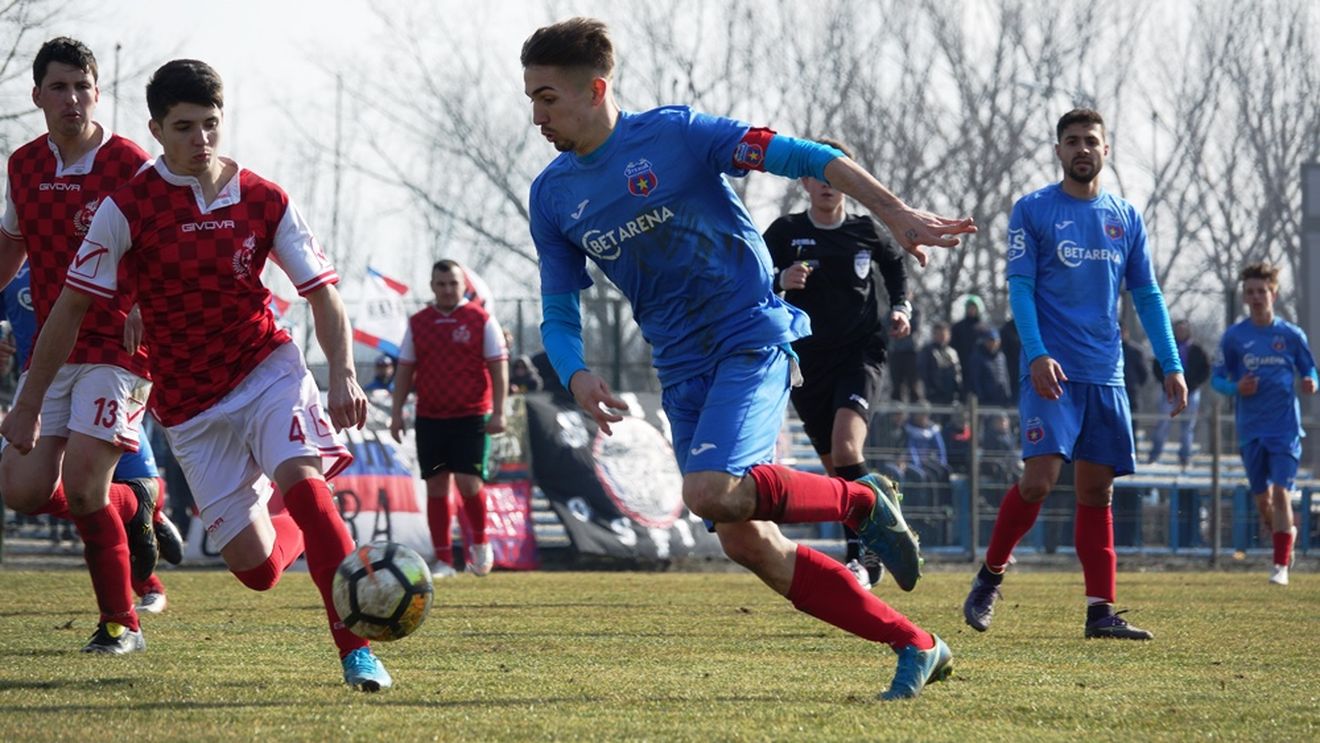 Steaua s-a distrat cu ACS Victoria și e lider în Liga 4! Cum s-a terminat meciul în care Predescu și colegii săi și-au spulberat adversarii

