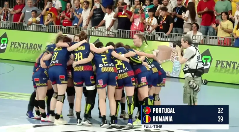 România a urcat pe podium la Campionatul European de tineret după o pauză de 16 ani! Naționala de handbal feminin a învins Portugalia și a luat medalia de bronz | VIDEO