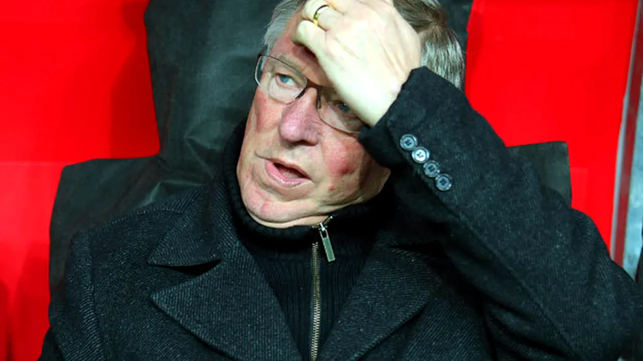 Ferguson confirmă că United trece prin momente grele înainte de 