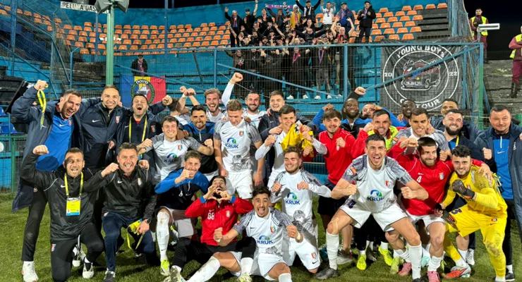 Florin Gardoș anunță schimbarea obiectivului la Chindia după calificarea în play-off-ul Ligii 2: ”Băieții au ridicat nivelul”