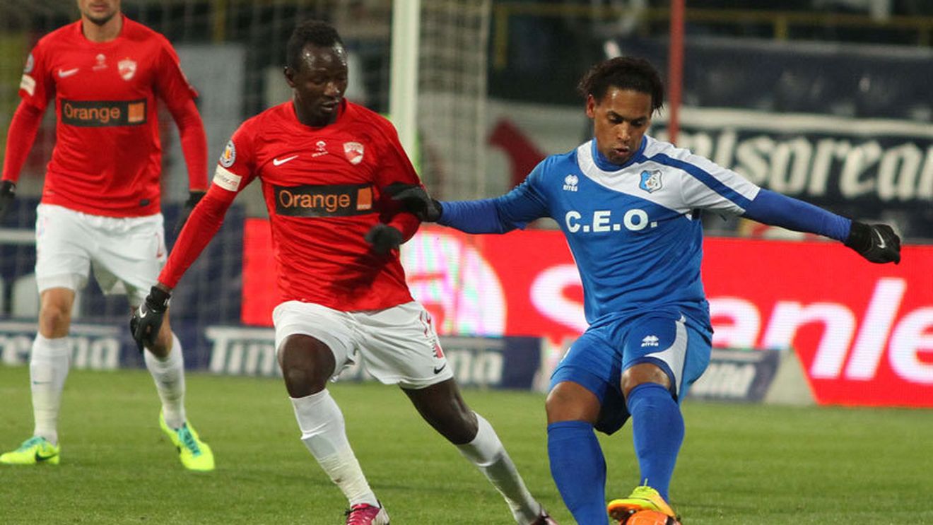 Pandurii acuză arbitrajul după "sfertul" cu Dinamo! Eric: "Câțiva oameni sunt orbi"