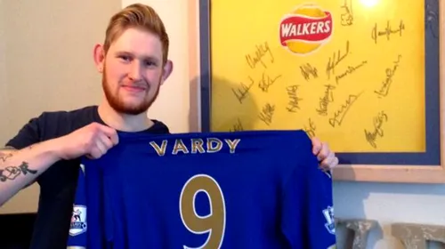 Un fan Leicester vrea să-și boteze fetița cu numele Vardy. Soția lui ține cu Tottenham, dar a găsit o metodă genială să o convingă :)