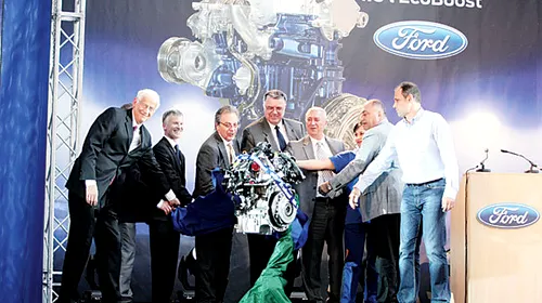 Ford dă putere Craiovei!** Constructorul american a dat startul joi la producția de motoare