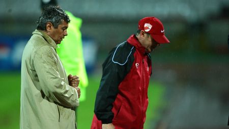 Rednic și Lucescu, întâlnire de gradul zero! Meciul Dinamo - Sporting de la handbal, prilej de sărbătoare în Ștefan cel Mare. Mesaj clar al suporterilor pentru Lipă
