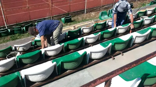 Stadion nou în Liga 1! FOTO | Are 5.000 de locuri și va fi inaugurat în primăvară. Așteaptă avizele ISU pentru a fi dat în folosință