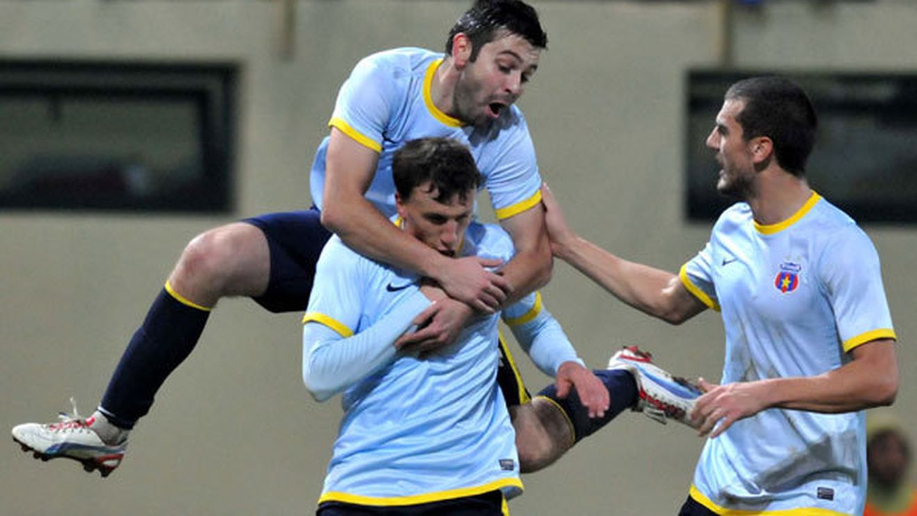 Nikolic&Co, în culmea fericirii când au văzut "cadoul" lui Reghe pentru victoria cu Chiajna!** Ce au făcut steliștii după meci