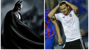 Batman - Valencia 1-0. Clubul spaniol a renunțat la liliacul de pe noul logo