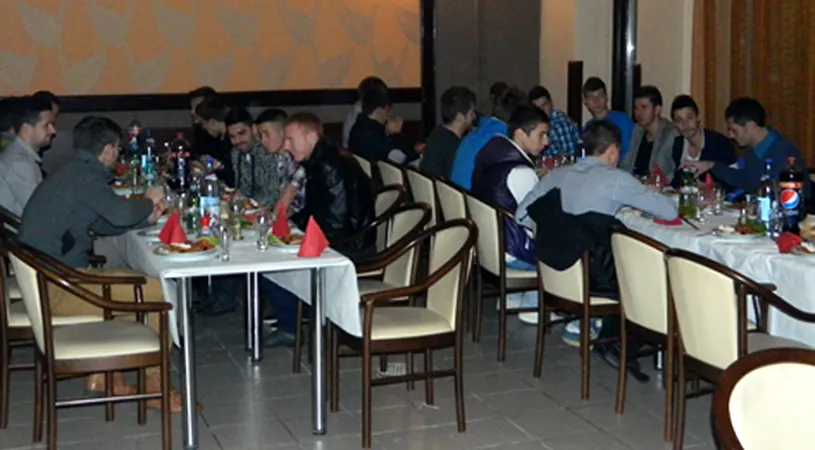 Banchet cu șampanie,** ultima acțiune a Luceafărului Oradea pe 2012!
