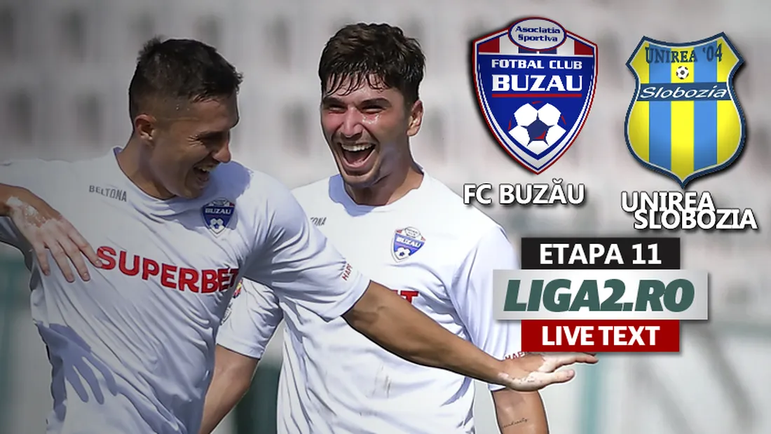 FC Buzău ia doar un punct din meciul cu Unirea Slobozia, dar o egalează și o depășește la golaveraj pe Steaua
