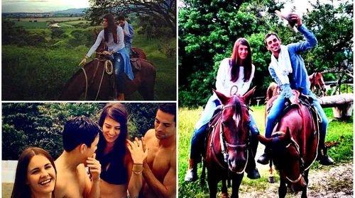 FOTO | Sorana Cîrstea și Santi Giraldo, vacanță de vis în Columbia: au călărit, au urcat pe munte și au mers la piscină