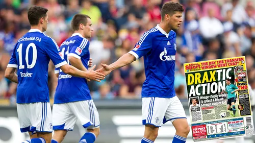 Vești bune pentru Steaua: Schalke a primit o ofertă importantă pentru Draxler, Huntelaar nu va fi pe teren la meciul tur