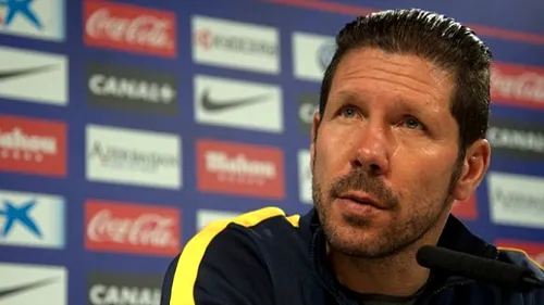 Cum vede Simeone fotbalul! 