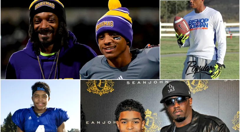 Băiatul lui Snoop Dogg va juca fotbal american la UCLA în echipă cu Justin Combs, fiul lui P. Diddy
