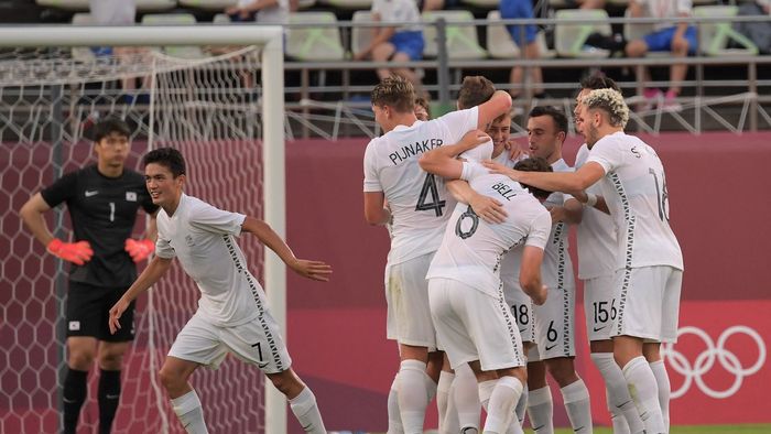 Surpriză uriașă în grupa României de la Jocurile Olimpice! Singurul gol în Noua Zeelandă - Coreea de Sud a fost decis de VAR