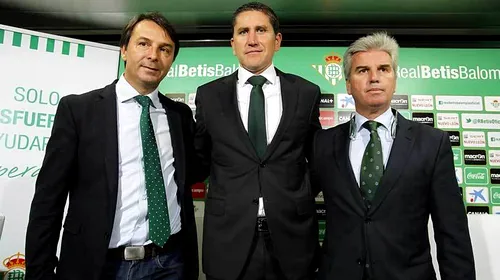 OFICIAL: Juan Carlos Garrido, noul antrenor al lui Betis