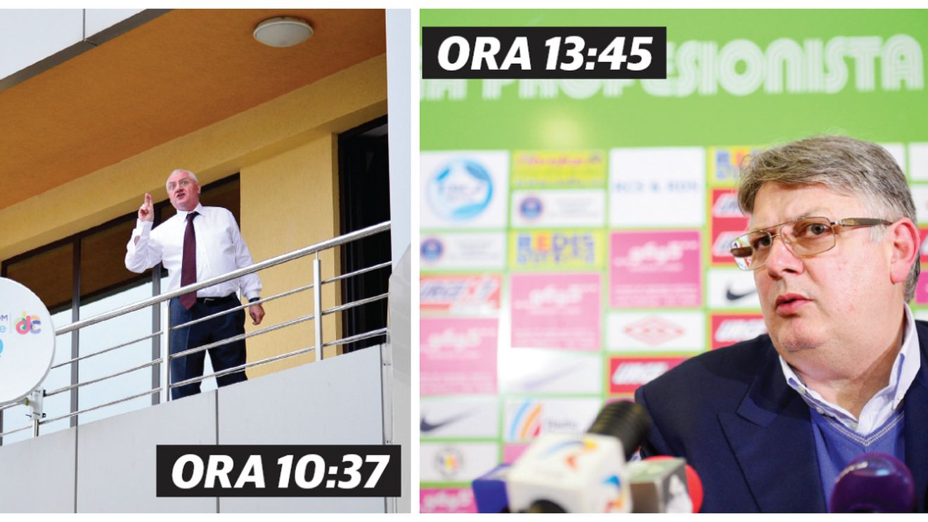 Ca Fostul: un balcon ș-o revoluție! Filmul evenimentelor care au dus la îndepărtarea lui Dragomir de la șefia LPF