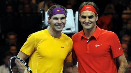 VIDEO** Federer și Nadal au făcut SHOW la "Match for Africa"!